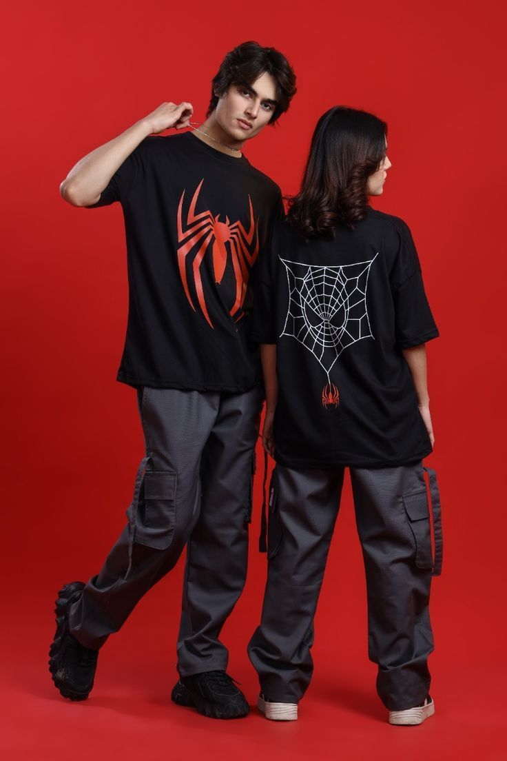 Oversized t-shirt Spider-omar&rody