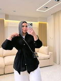 Women's wrap shirt with tie waist-jojo