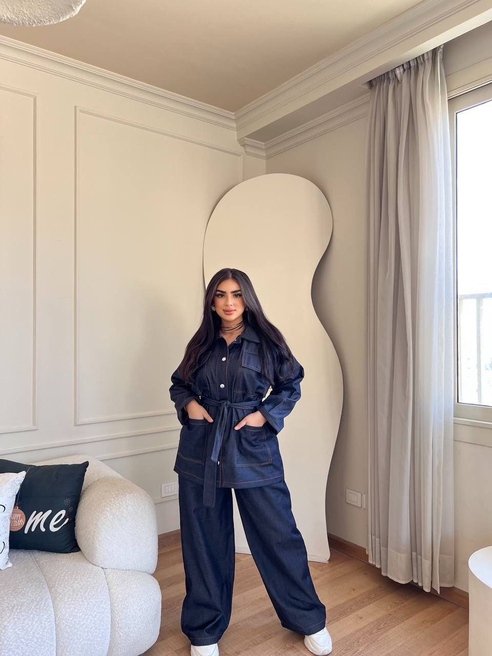 AVERO Signature Denim Co-ord Set