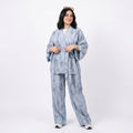 Textured Rib Lounge Set -aya